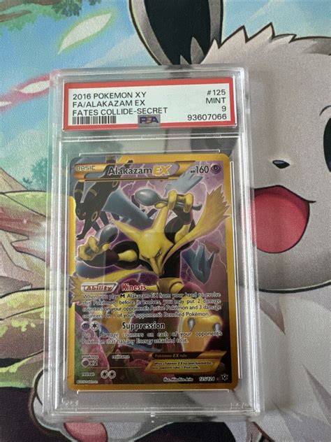 Alakazam EX 2016 Pokémon XY Full Art Fates Collide PSA 9.